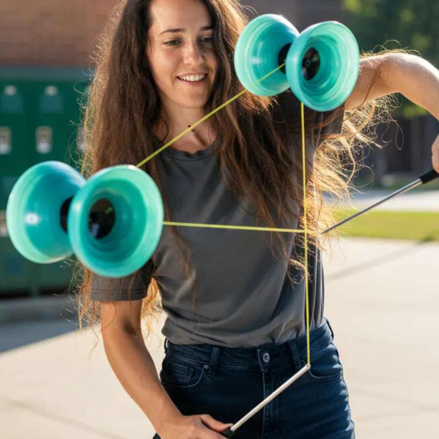 Advanced level diabolo trick