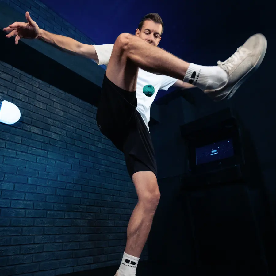 Pro hacky sack trick
