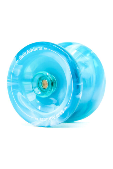 Starter YoYo Best Beginner Responsive Yo-Yo teal white marble