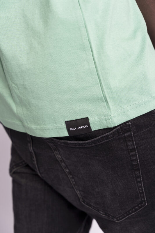 addicted t-shirt teal