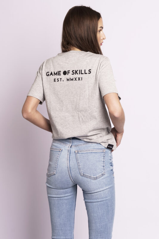 addicted t-shirt grey