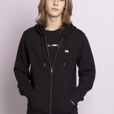 skill addicts pill zipper hoodie