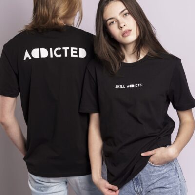 Skill Addicts Tshirt Black