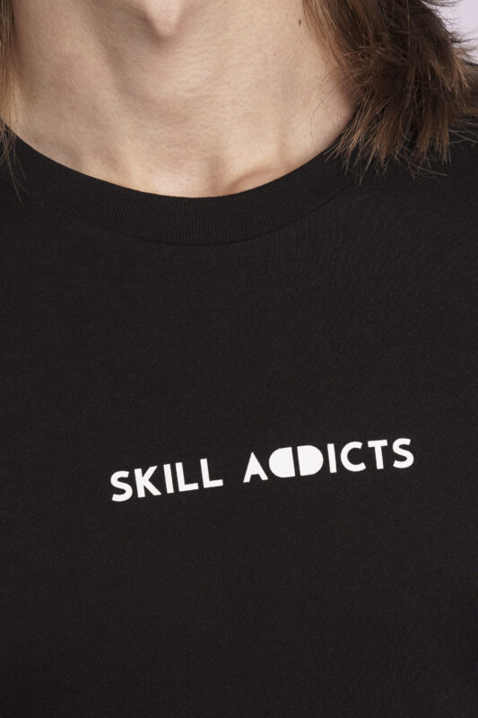 Skill Addicts Black T-shirt