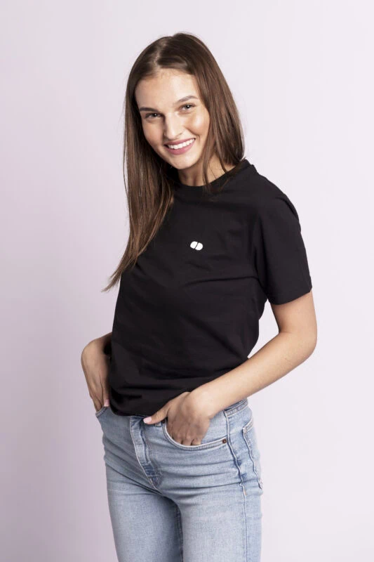 skill addicts pill t-shirt black