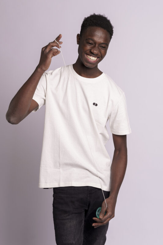 skill addicts pill t-shirt white