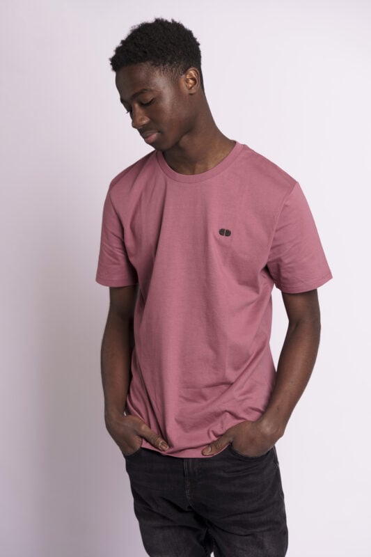 skill addicts pill t-shirt burgundy