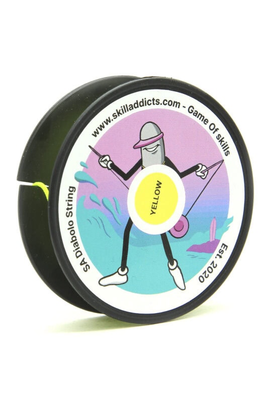 diabolo string yellow