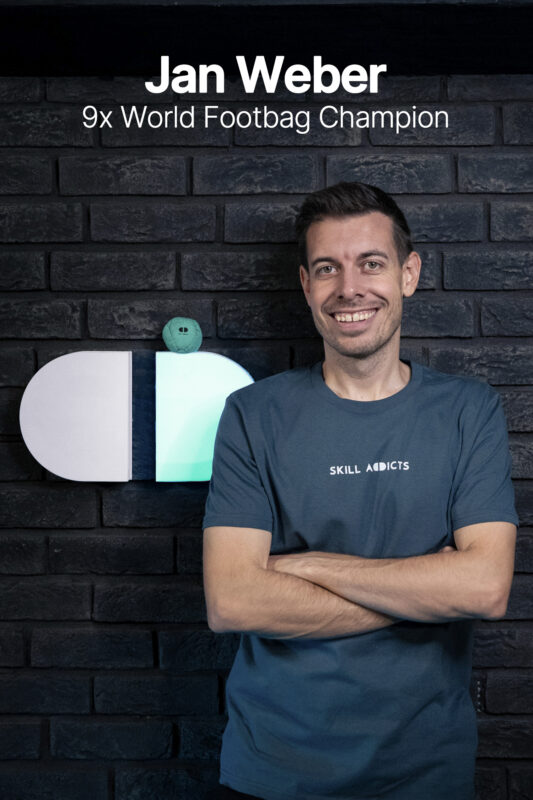 honza weber freestyle footbag world champion