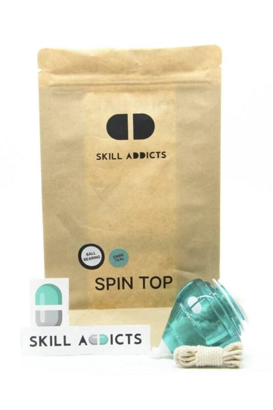 skill addicts ball bearing spin top
