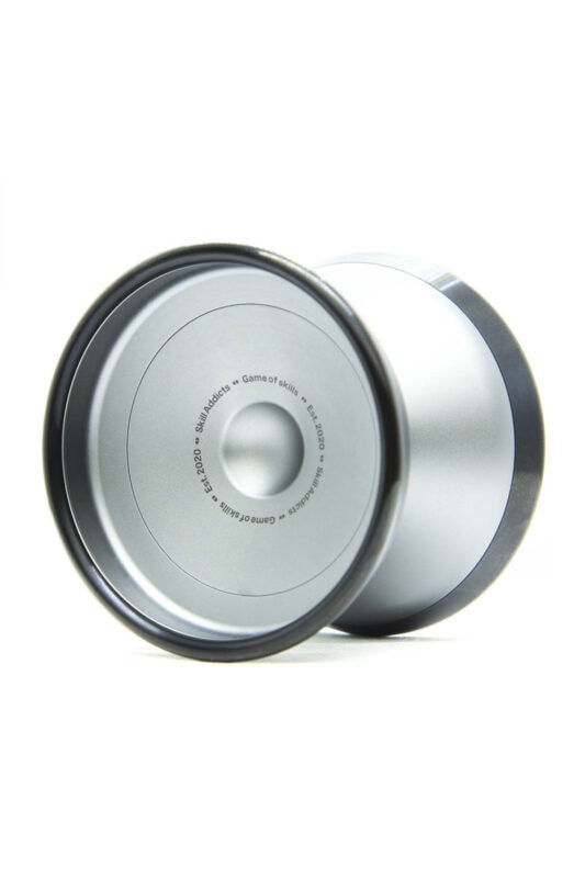 SkillAddicts Pro Yo‑Yo advanced unresponsive bimetal fingerspin yo-yo grey
