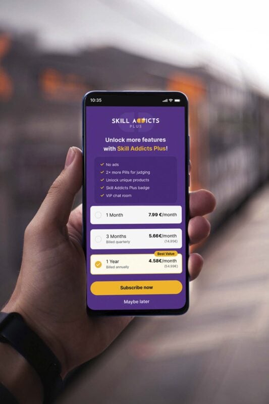 skilladdicts plus learning app subscription