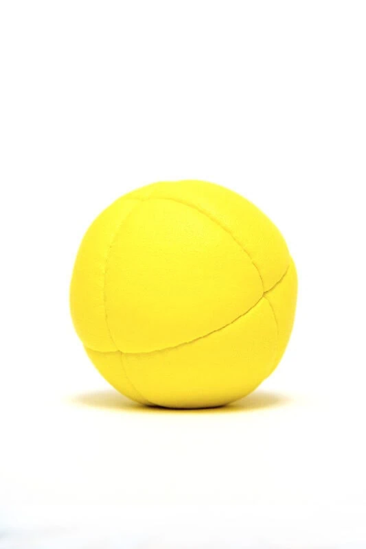 Infinity Juggling Ball textured beanbag yellow