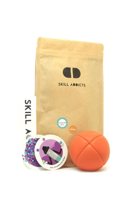 juggling ball orange