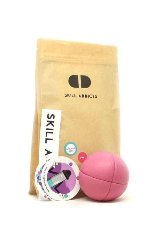 juggling ball pink