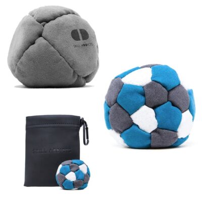 starter footbag set learn basic hacky sack tricks