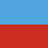 blue red