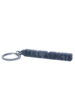 skilladdicts rubber keychain