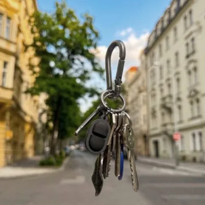 skilladdicts rubber keychain