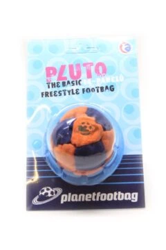 planet footbag pluto hacky sack orange