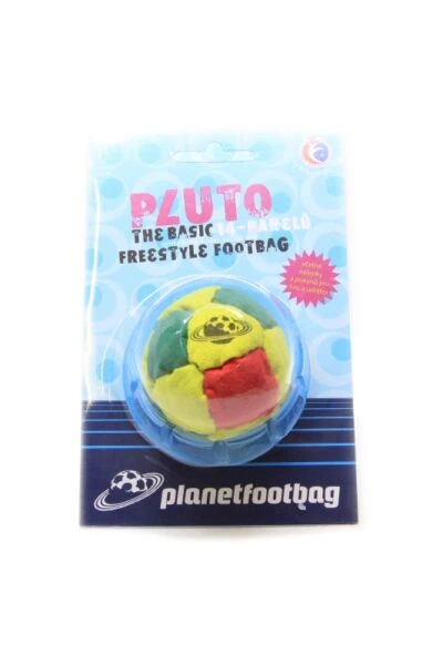 planet footbag pluto hacky sack yellow
