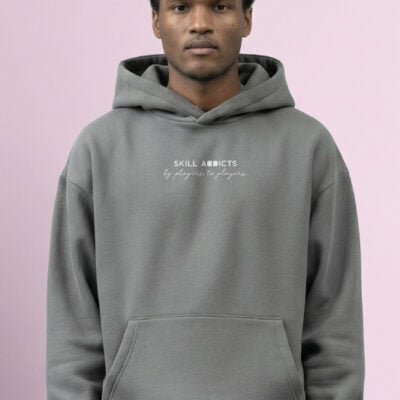 skilladdicts got skills hoodie grey