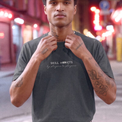 skilladdicts got skills t-shirt grey