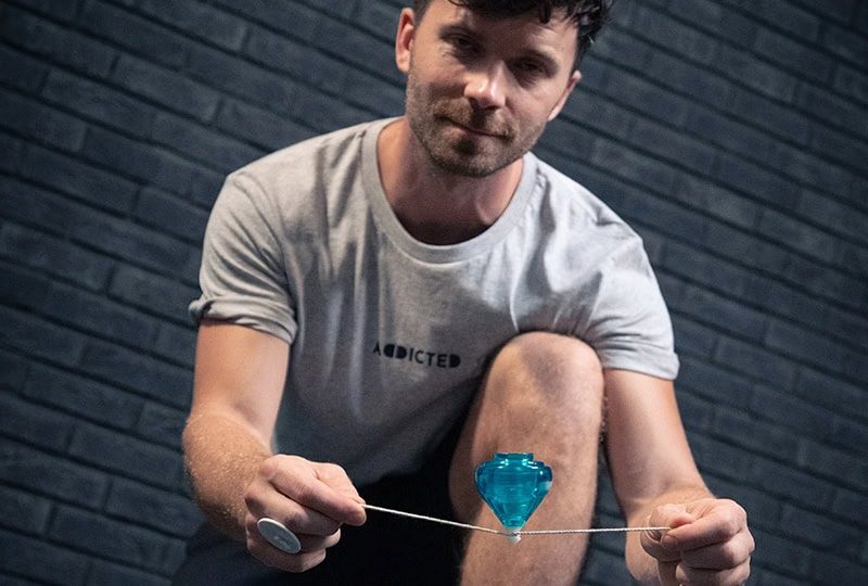 the hover spin top trick the hover spin top trick